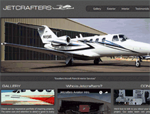 Tablet Screenshot of jetcrafters.com